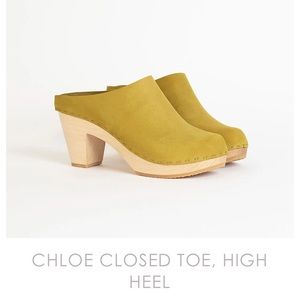 **SOLD** NIB Bryr Chloe Closed Toe clogs Fennel 39